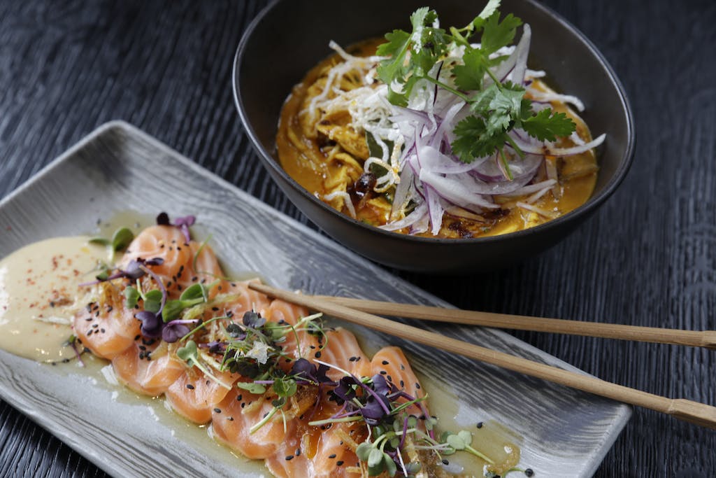 Close-up Photo of Mouth Watering Sashimi